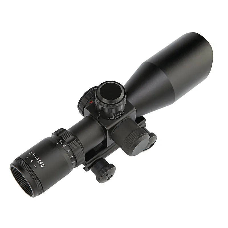 2.5-10X40 Laser Riflescope Tactical Riflescope