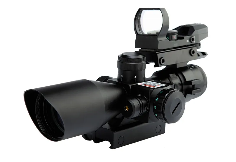 2.5-10X40 OEM Riflescope Red Dot Sight Laser Riflescope