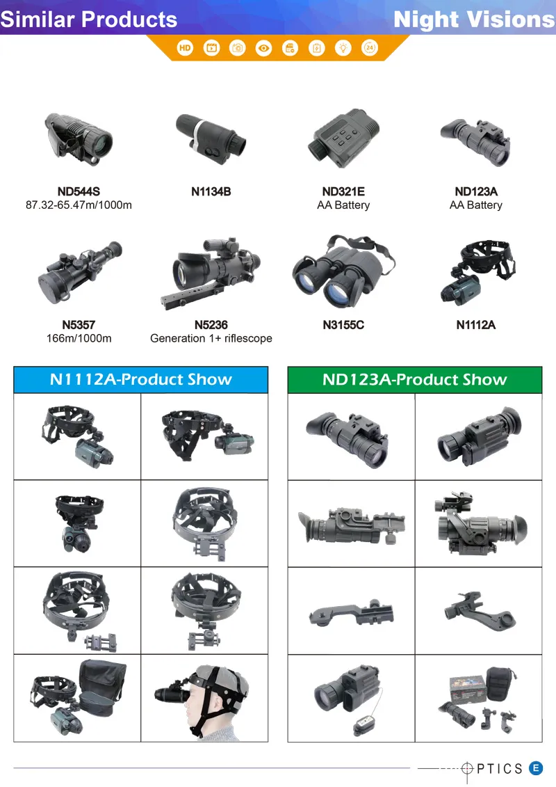 200m Infrared 5MP Night Vision Scope in Day-Night Use