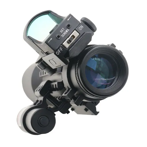 3-10X42 Riflescope Sight Red DOT Sight Laser Pointer Riflescope