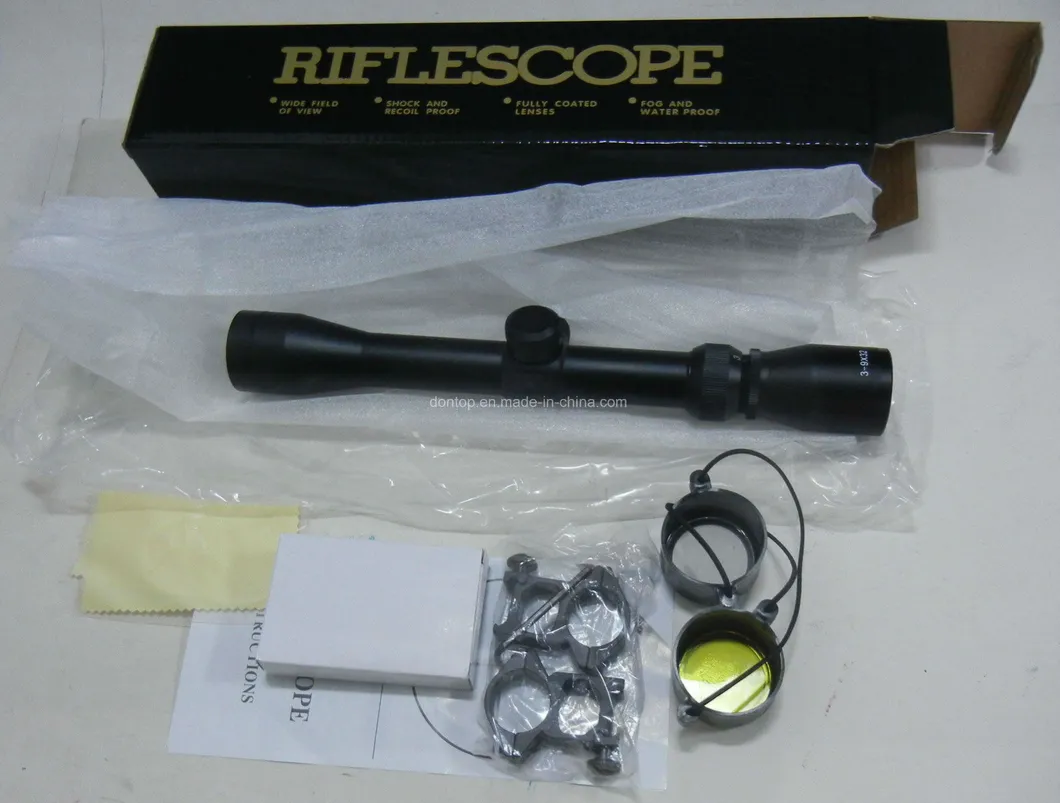 3-9X32 Game Riflescope Optics Riflescope Price