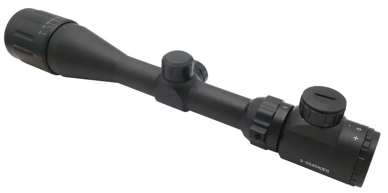 3-9X40 Green and Red Light Reticle Riflescope