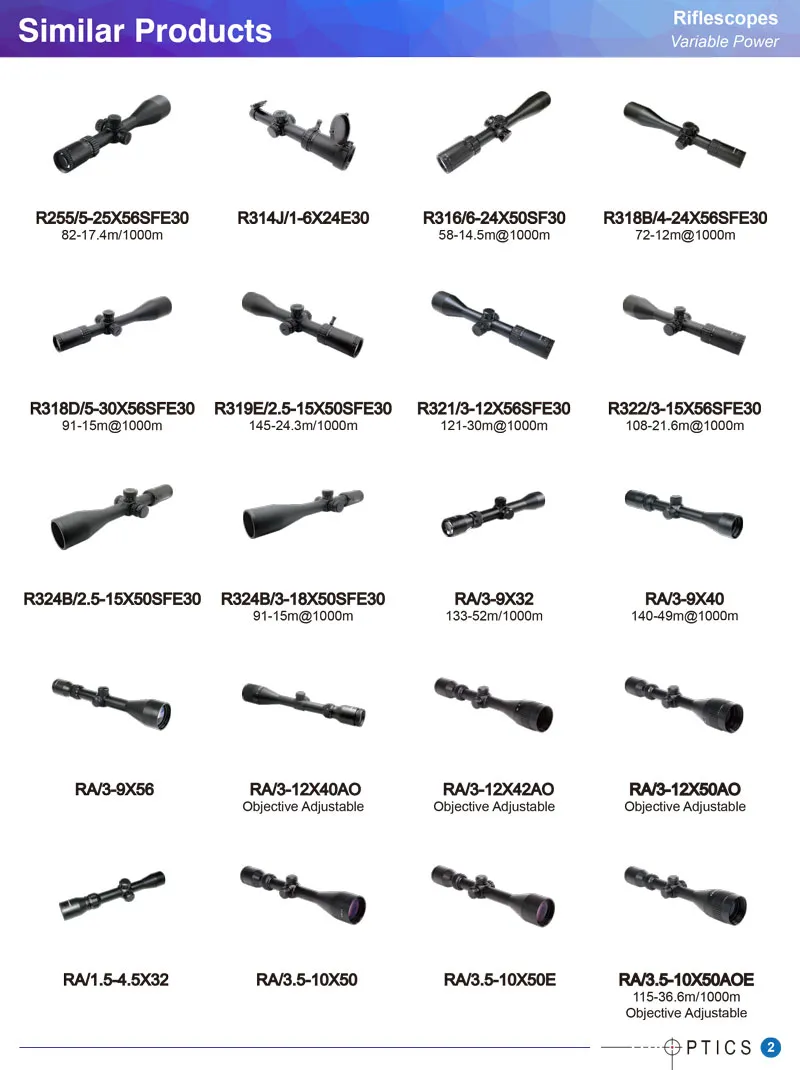 4-16X44 Scope Air Riflescope Hunting Tactical