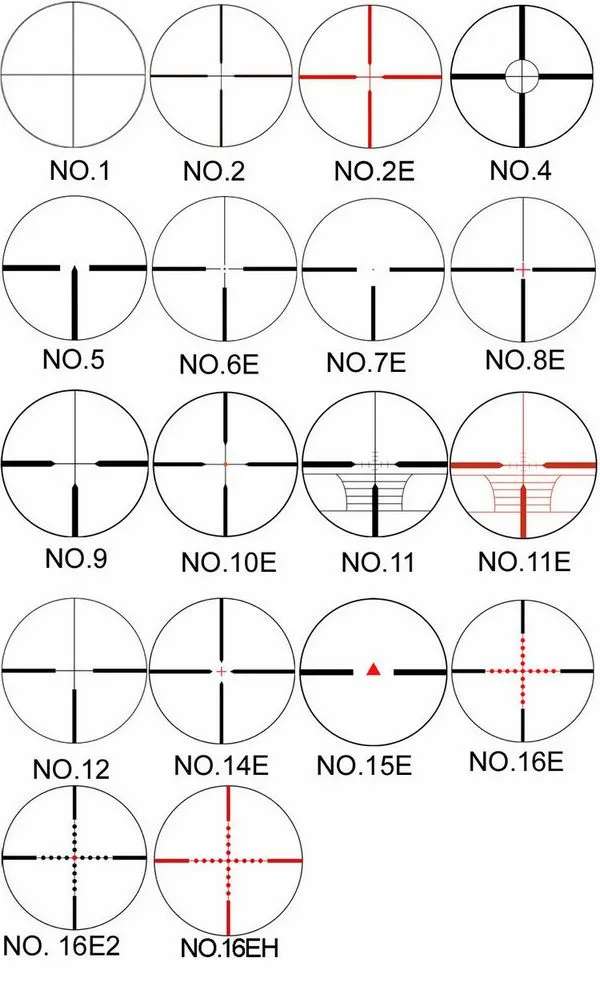 8-32X44 Hunting Sights High Power Riflescope