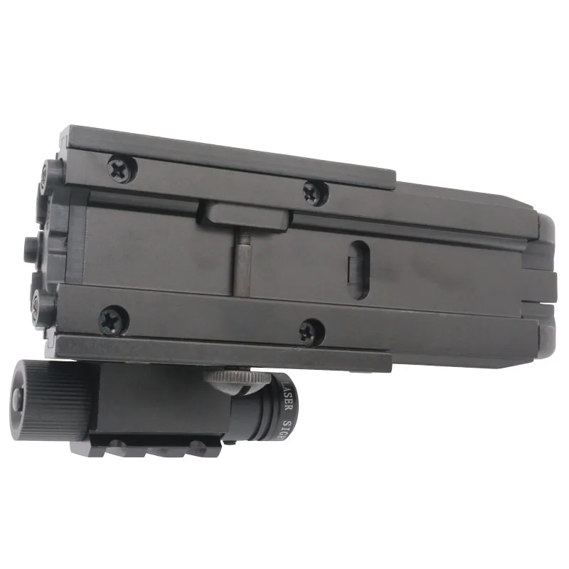 AA Battery Green Laser Sight Red Dot Riflescope Combo