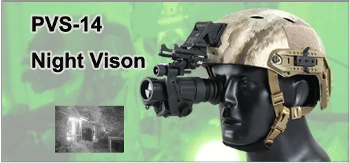 Digital Night Vision Hunting Device with Helmet Mount (ND123A)