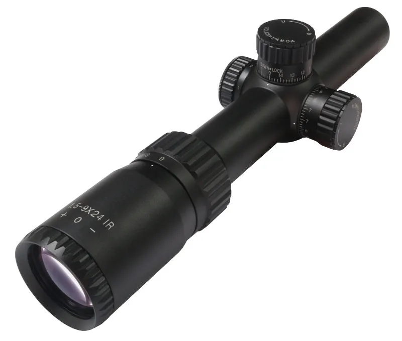 Fully Multi-Coated Optics 1.5-9X24 Sniper Tactical Hunting Riflescopes