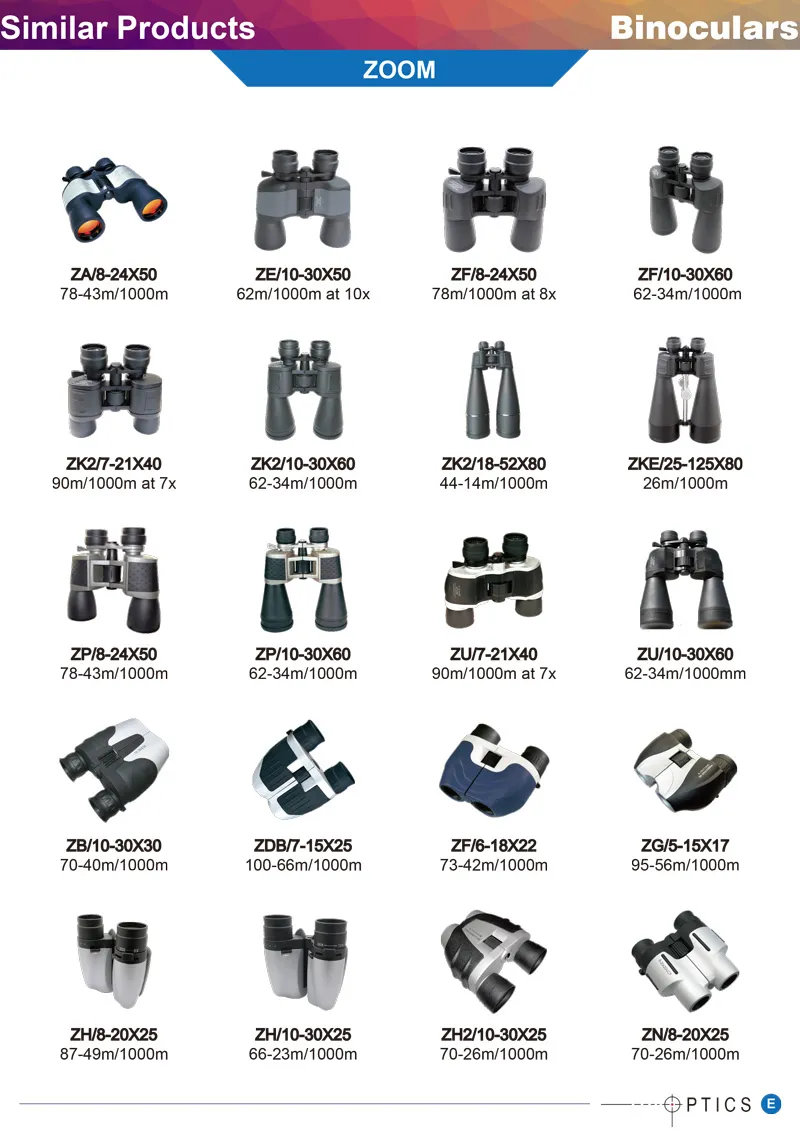 High Power 25X100 Binoculars with Objective Dia. 100mm