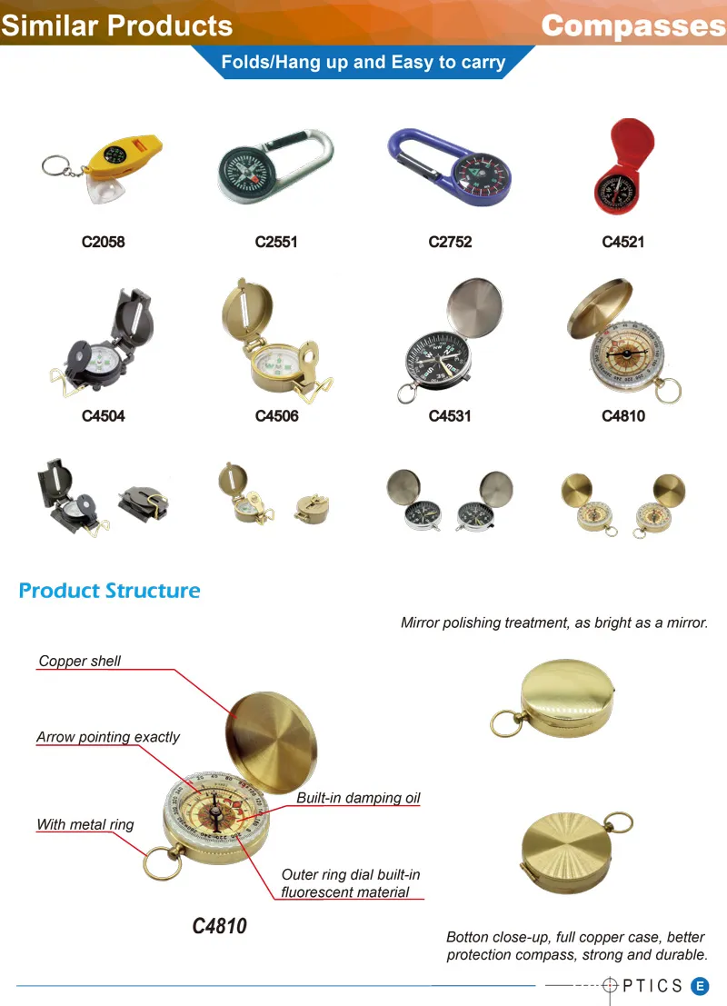 High Precision Ball Compass for Outdoor C2805