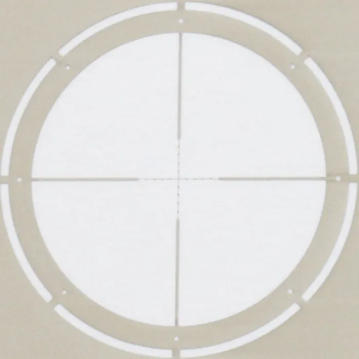 High Quality Crosshair Chrome Reticlues Wire Reticle for Riflescope Use