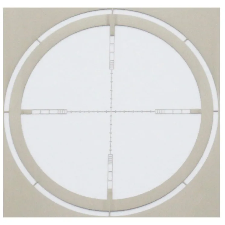 High Quality Crosshair Chrome Reticlues Wire Reticle for Riflescope Use