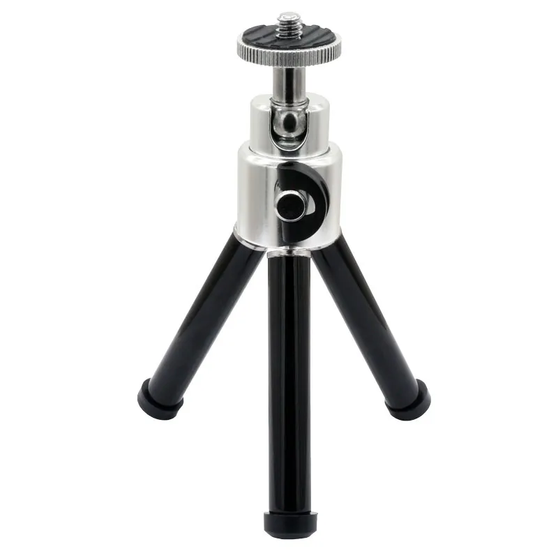 High Quality Mini Camera Stand 3 Fold Copper Table Tripods