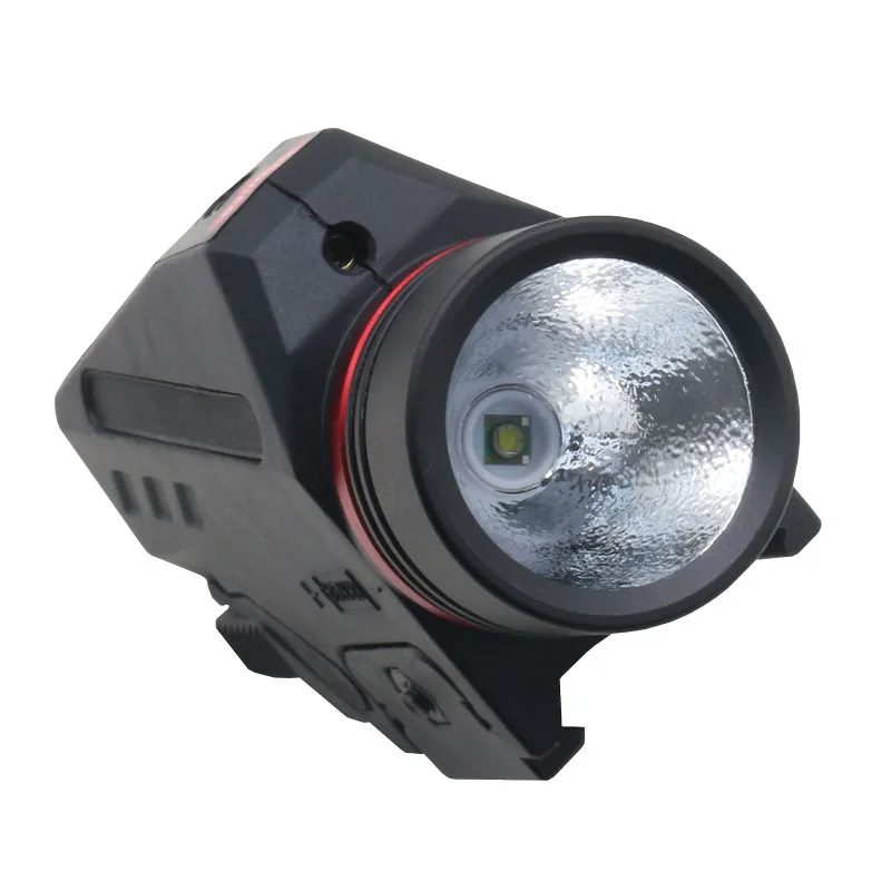 Tactical LED Torch Laser Sight Flash Light Combo