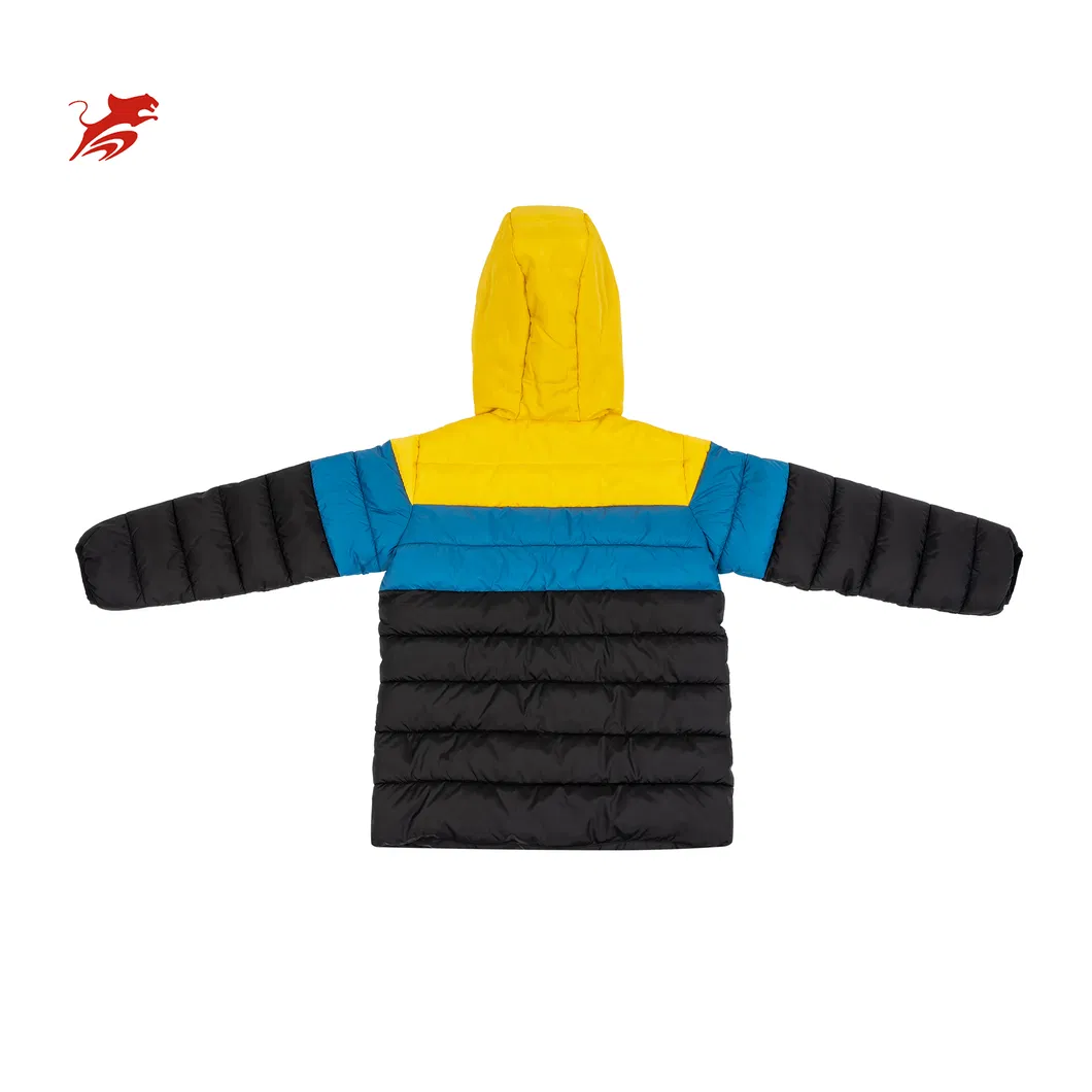 Asiapo China Factory Custom Teenager Kids Winter Coat Hooded Outwear Children Sports Regular Skin-Friendly Puffer Jackets