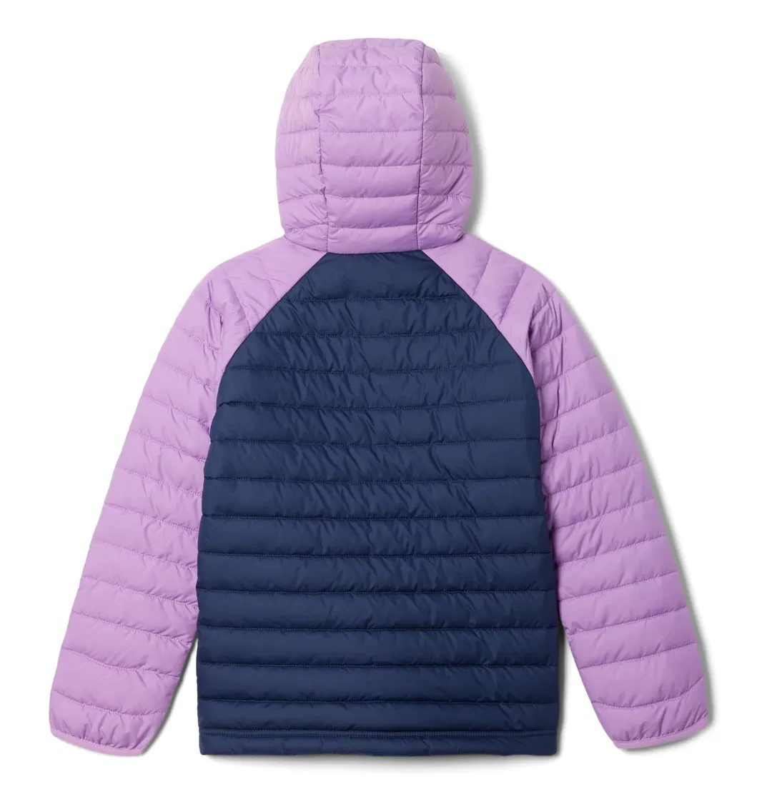 Asiapo China Factory Kids Girls Winter Fashion Warm Running Hiking Regular Hooded Puffer Jacket