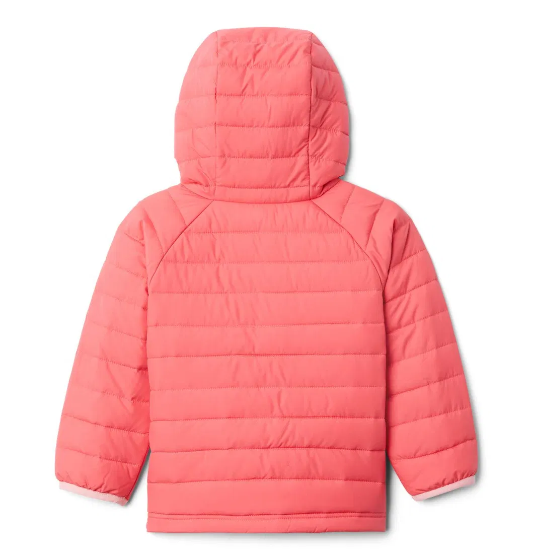 Asiapo China Factory Kids Girls Winter Quality Thermal Lightweight Packable Lovely Hooded Puffer Jacket