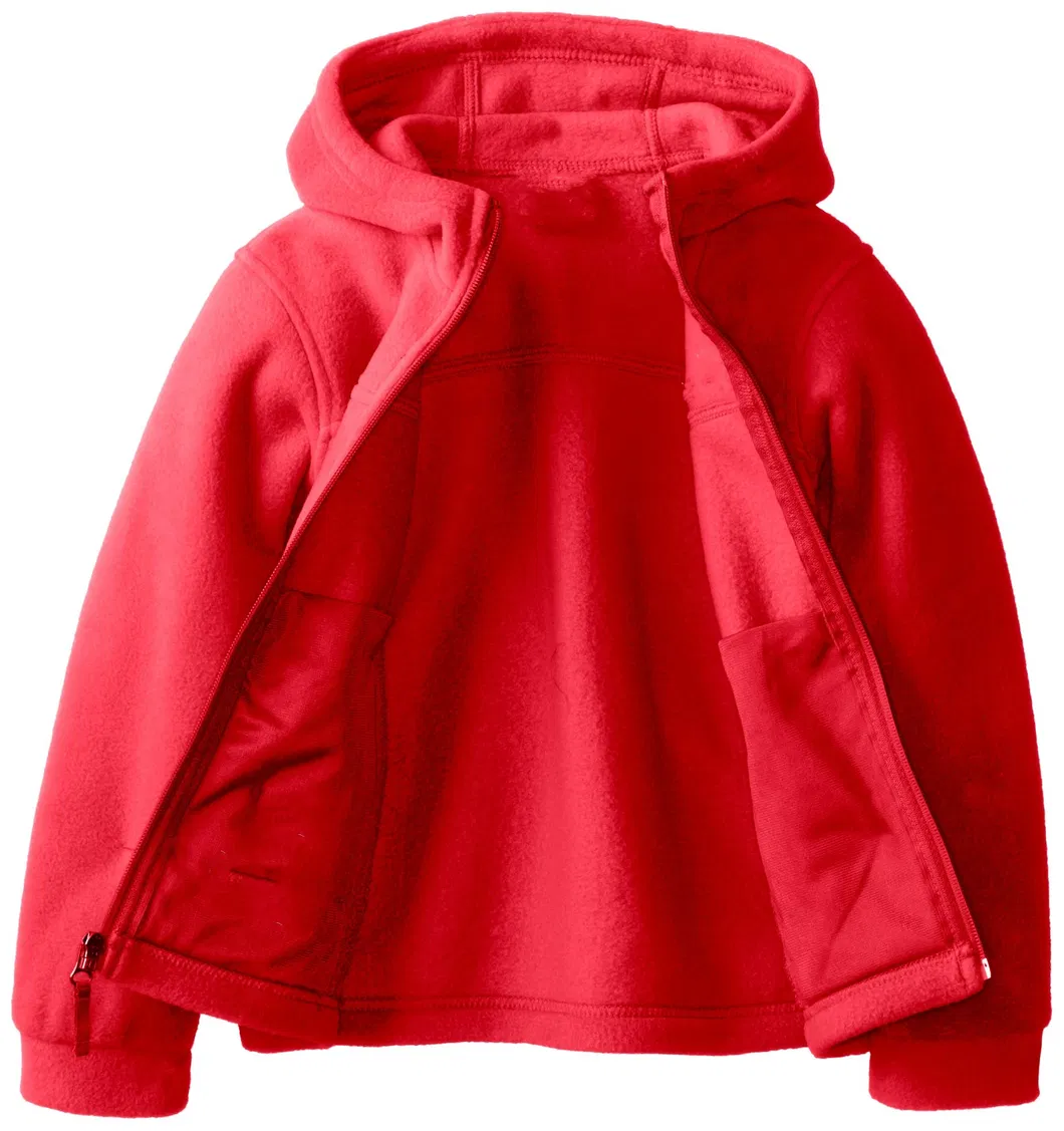 Asiapo China Factory Kids Winter Lightweight Brightful Warm Full Zip Polar Fleece Jacket for Camping Mountain