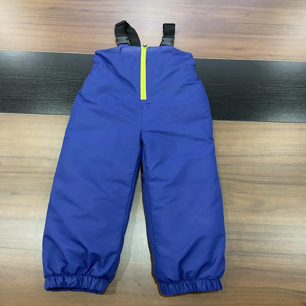 Asiapo China Factory Kids Winter Warm Insulated Snow Ski Mountain Ribstop Bib Pants