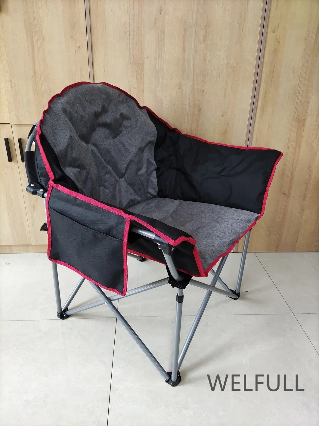 Oversize Padded Moon Portable Stable Folding Camping Chair Chairs