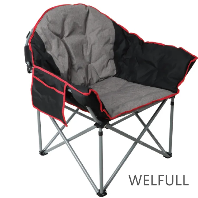 Oversize Padded Moon Portable Stable Folding Camping Chair Chairs