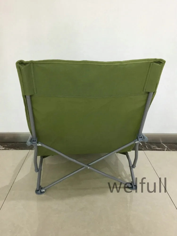 Wholesale Outdoor Double Layers Folding Camping Chair Low Position Beach Chairs