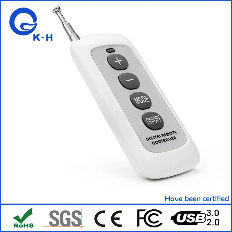 4 Buttons EV1527 RF Transmitter Smart Home Garage Door Opener Remote Control