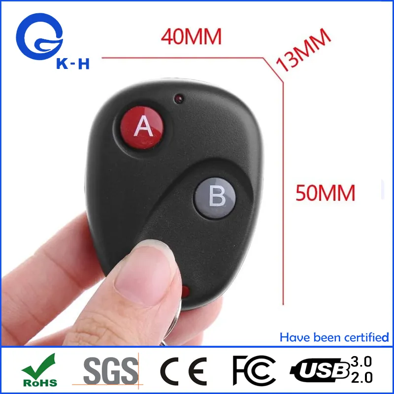 Face to Face Copy Wireless Garage Door RF Remote Controller 433 MHz