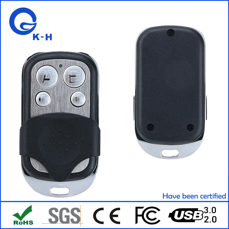 Learning Copy Code RF Wireless Garage Gate Door Remote Control Duplicator Opener