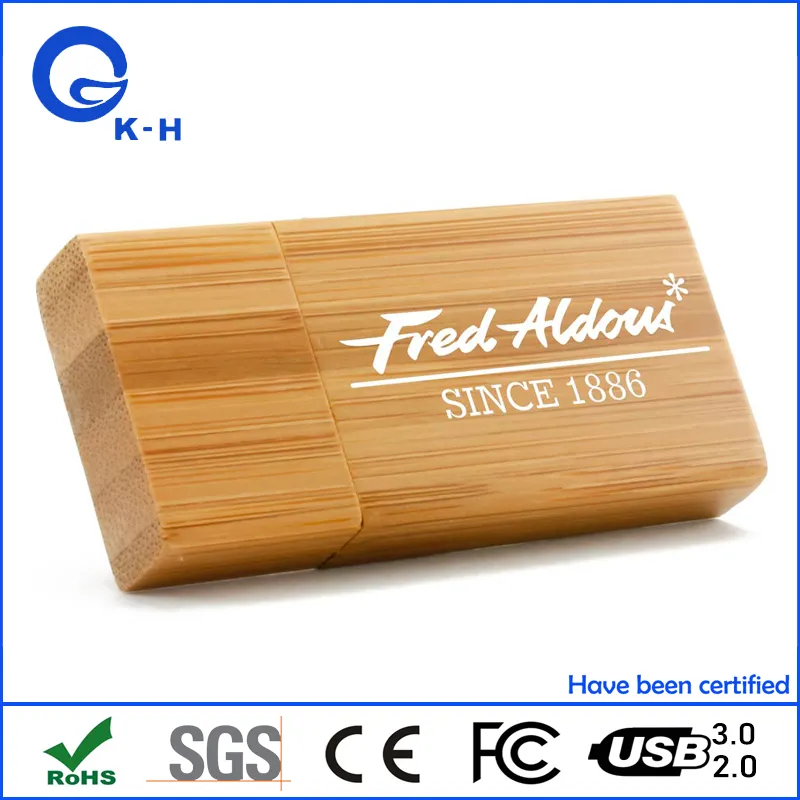 16GB 32GB Wooden USB Flash Drive Walnut 3.0 USB Stick for Gift