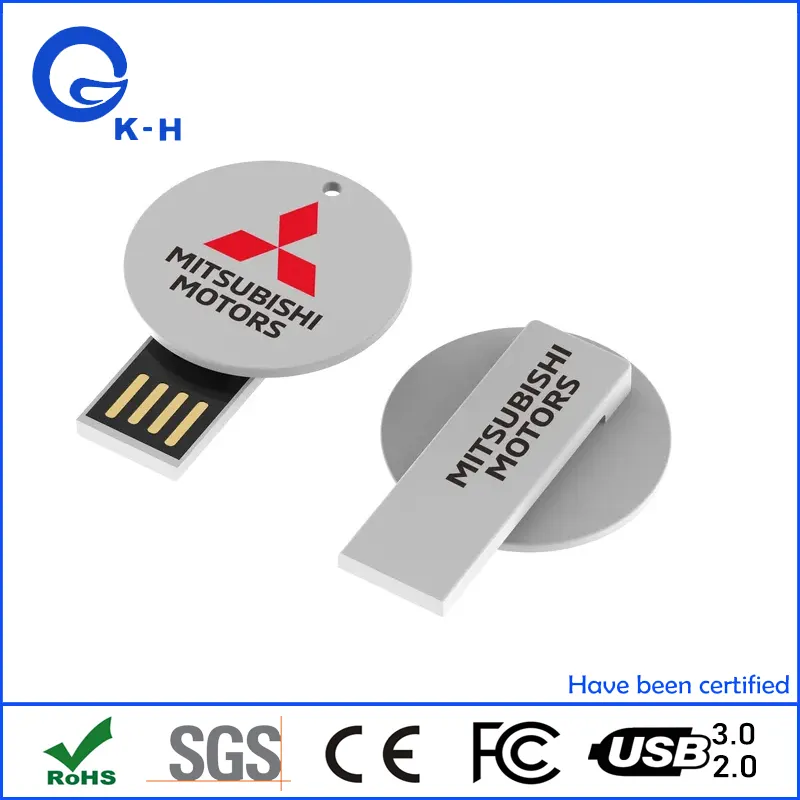 16GB Circular Card USB 2 Flash Memory Stick 2GB 4GB for Gift