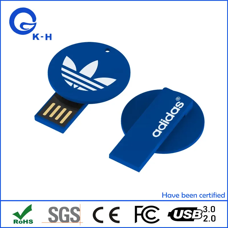 16GB Circular Card USB 2 Flash Memory Stick 2GB 4GB for Gift