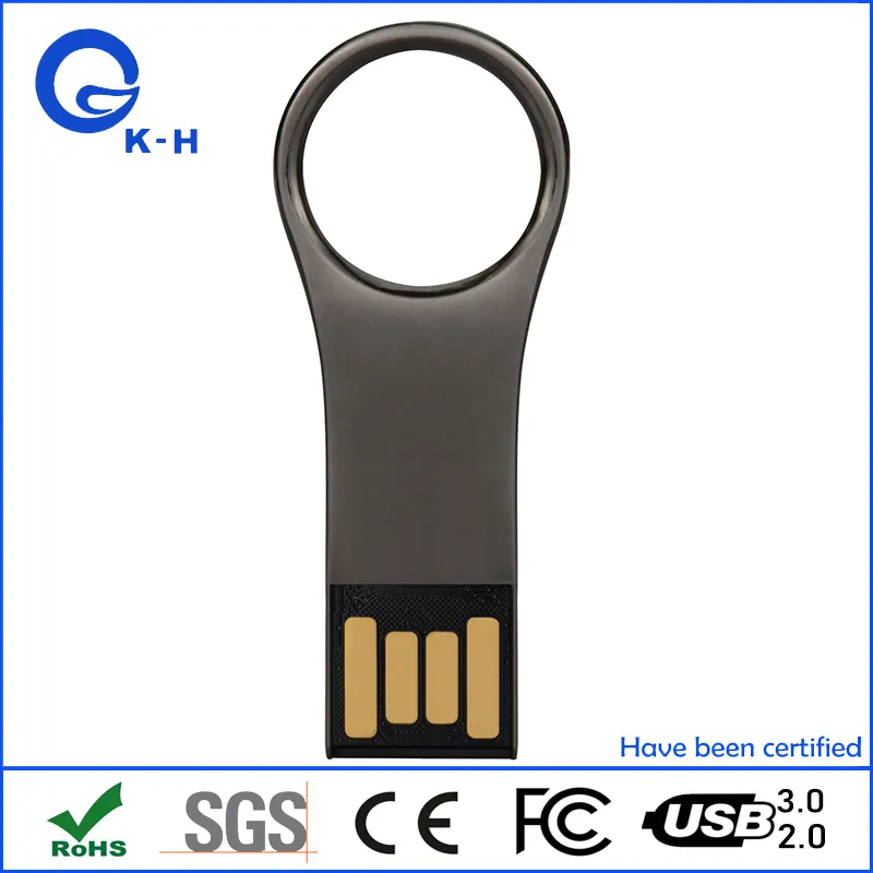 32GB Metal Waterproof USB 2.0 Flash Memory Drive 16GB