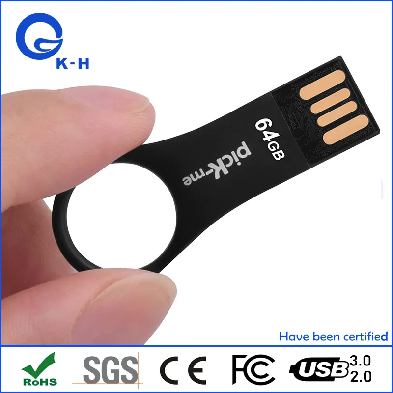 32GB Metal Waterproof USB 2.0 Flash Memory Drive 16GB