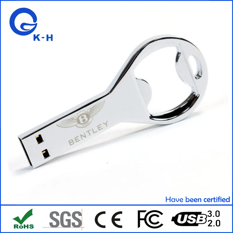 Beer Bottle Opener USB 2.0 Flash Memory Driver 16GB 8GB