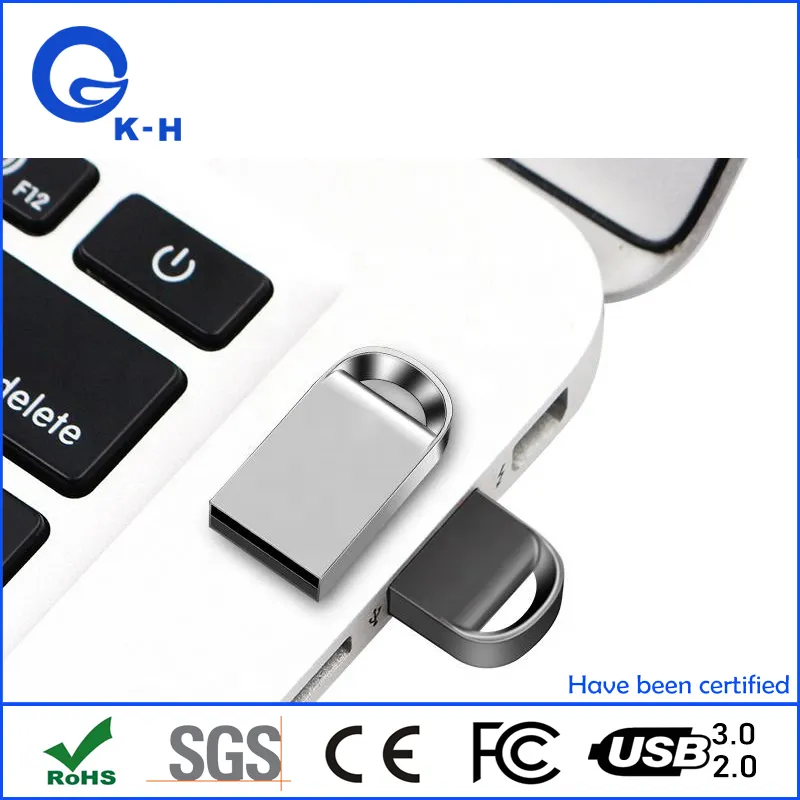 Best Sales Mini Metal USB Flash Memory Driver 1GB 2GB 4GB