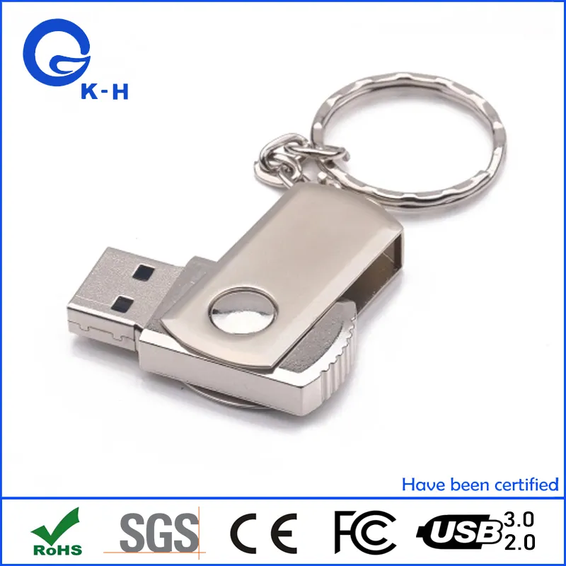 Best Selling Top Quality Logo Printed Swivel USB Flash Drive