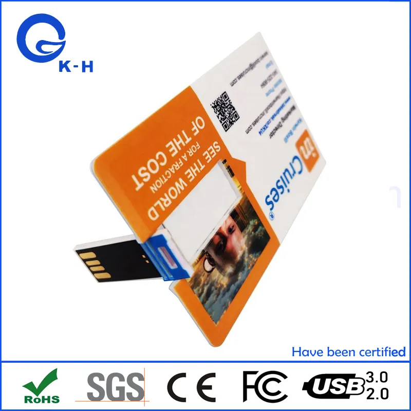 Business Card USB Flash Drive for Wedding Gift 8GB 16GB 32GB