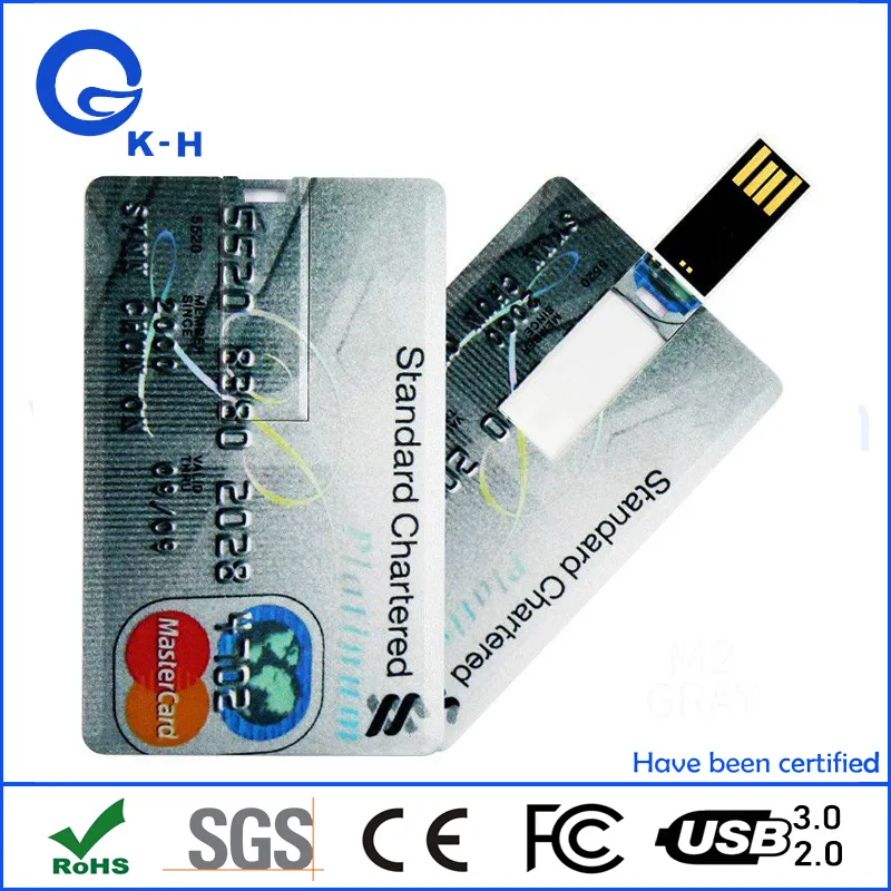 Business Card USB Flash Driver for Photographers 256GB Designer