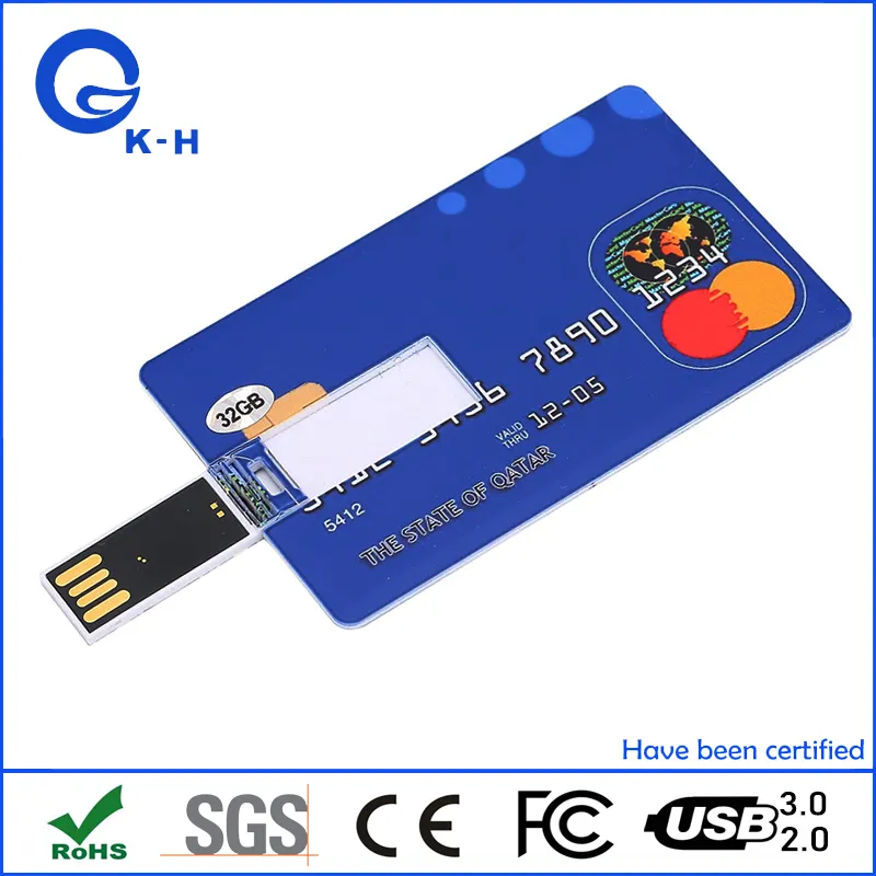 Business Card USB Flash Driver for Photographers 256GB Designer