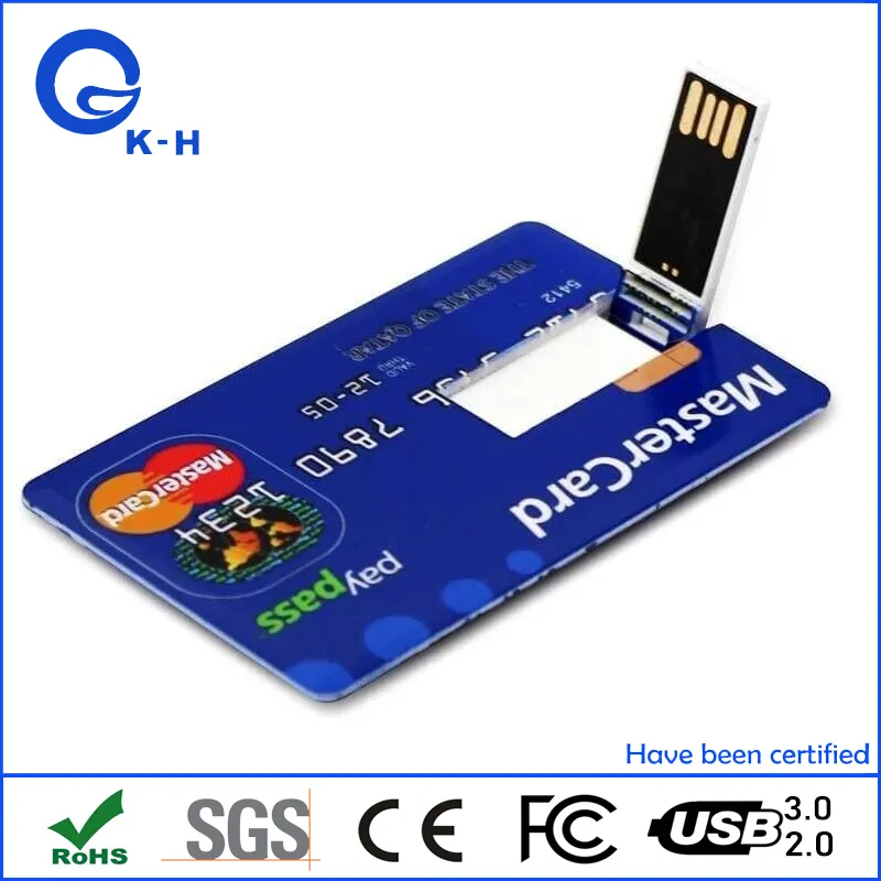 Business Card USB Flash Driver for Photographers 256GB Designer