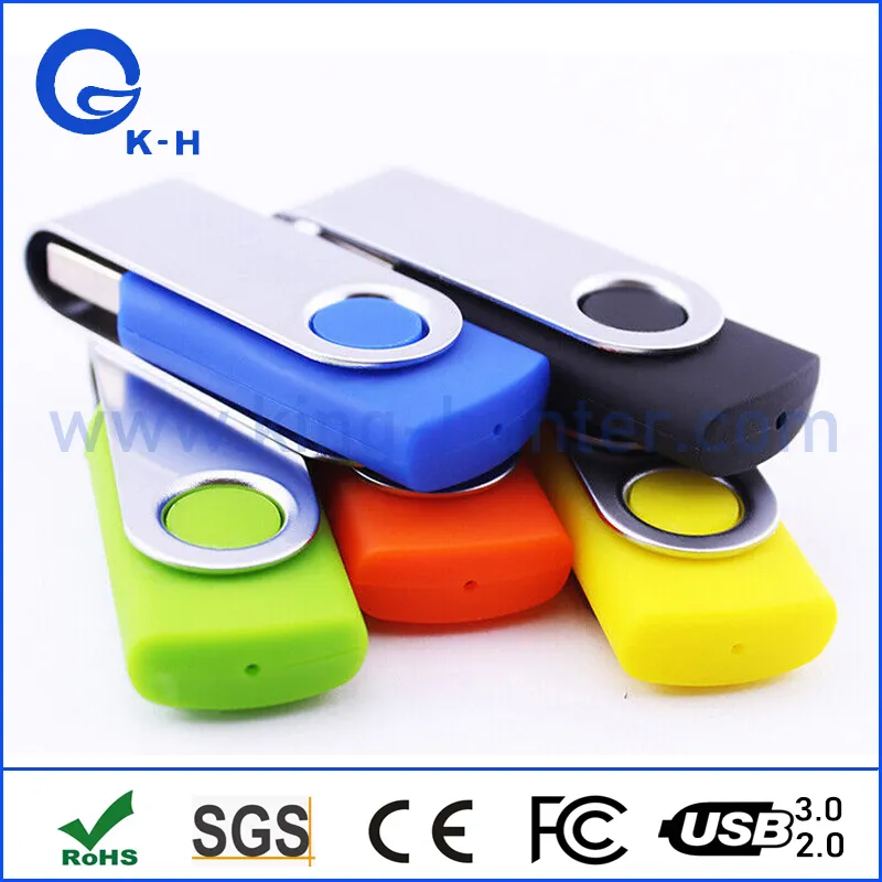 Class Swivel USB 2.0 3.0 Flash Memory Drive with Logo