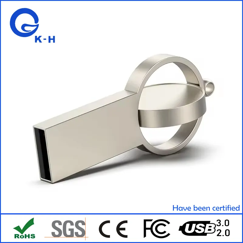 Decompression Rotation Mini Metal USB 2.0 3.0 Flash Memory Disk