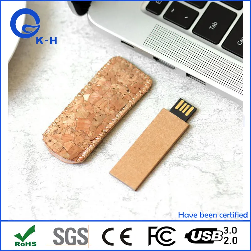 Degradable Eco-Friendly Recycled Paper USB 2.0 3.0 Flash Storage