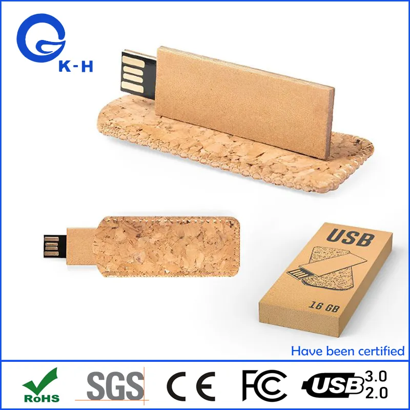 Degradable Eco-Friendly Recycled Paper USB 2.0 3.0 Flash Storage