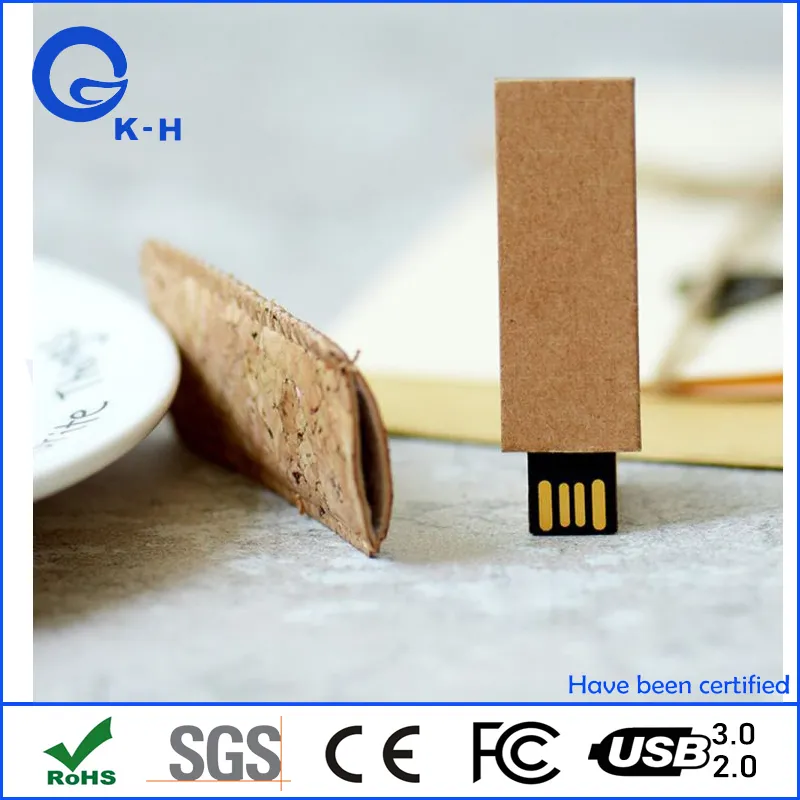 Degradable Eco-Friendly Recycled Paper USB 2.0 3.0 Flash Storage