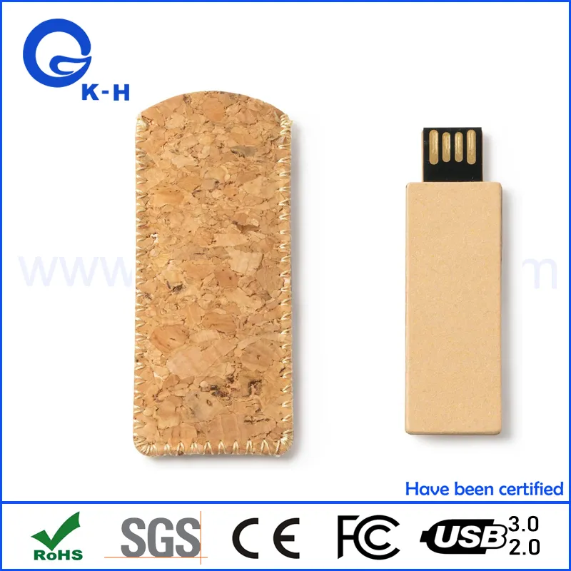 Degradable Eco-Friendly Recycled Paper USB 2.0 3.0 Flash Storage