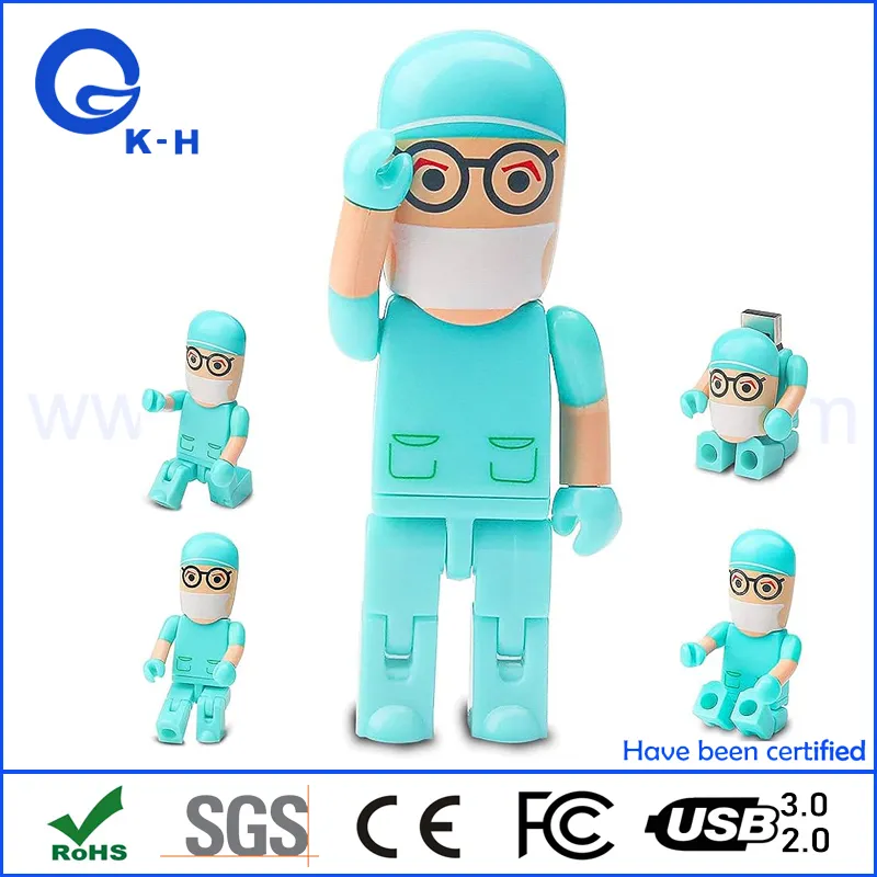 Doctor Hospital Operation USB 3.0 Flash Disk for Medicine Company Gift