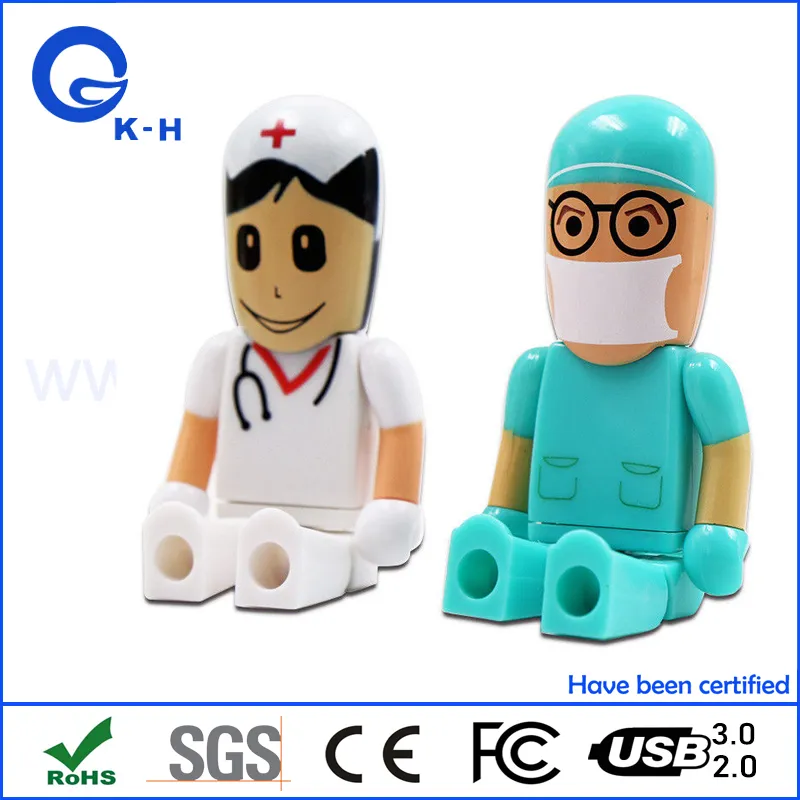 Doctor Hospital Operation USB 3.0 Flash Disk for Medicine Company Gift