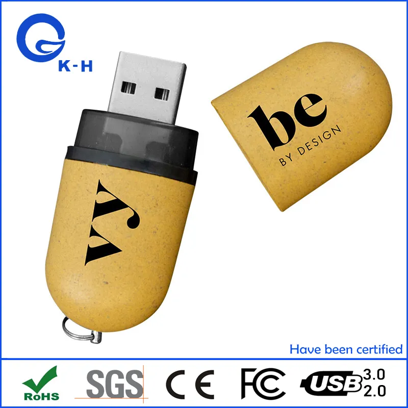 Eco-Friendly 128GB 256GB 512GB Flash Memory USB 2.0 3.0