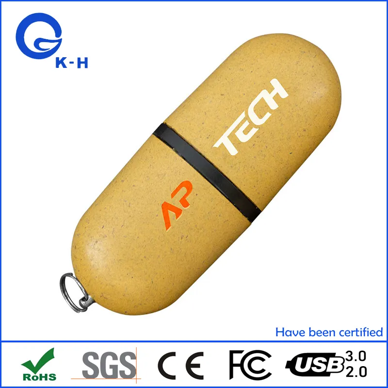 Eco-Friendly 128GB 256GB 512GB Flash Memory USB 2.0 3.0